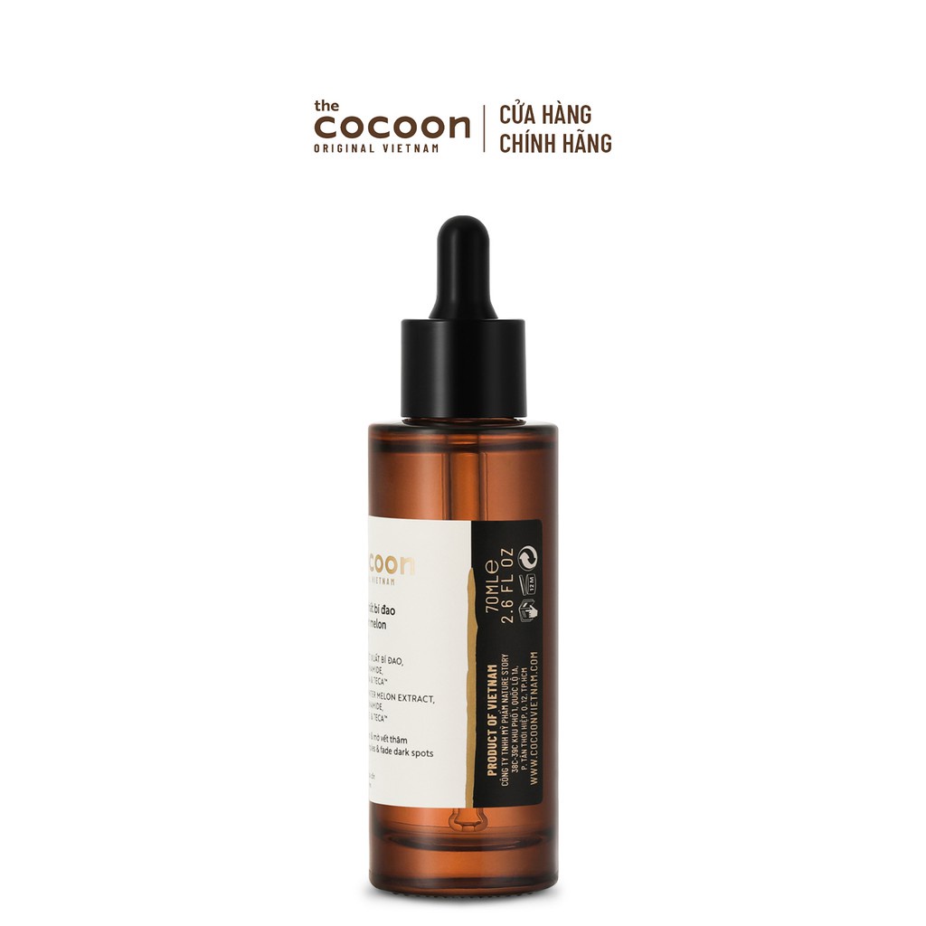 Tinh Chất Bí Đao Sạch Mụn, Mờ Thâm Cocoon 70ml
