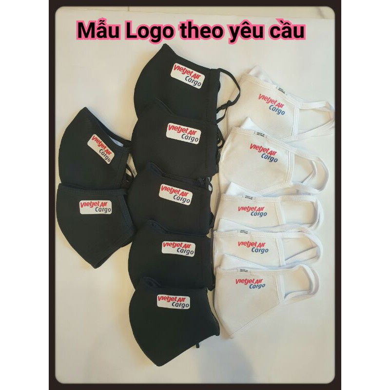 Khẩu Trang Vải In Hình Theo Yêu Cầu( Khẩu Trang Ba Lớp Vải tiêu chuẩn Xuất Khẩu) | BigBuy360 - bigbuy360.vn