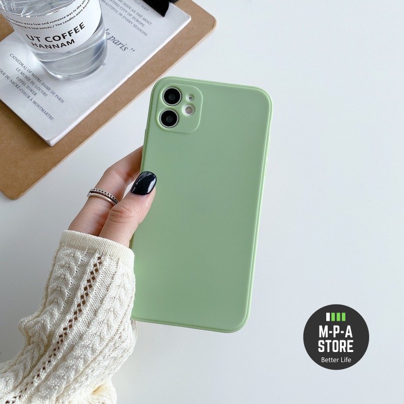 Ốp VIỀN VUÔNG chống bụi dành cho iphone 6/6plus/6splus/7/7plus/8/8plus/x/xs/11/12/13/pro/max/plus