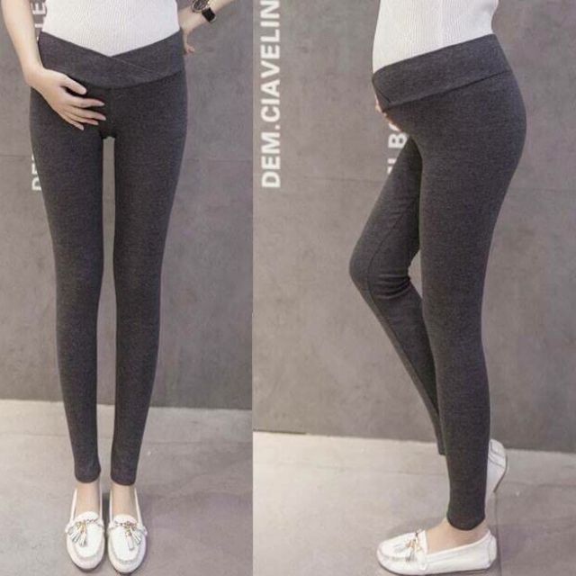 Quần legging bầu cạp chéo Việt Nam