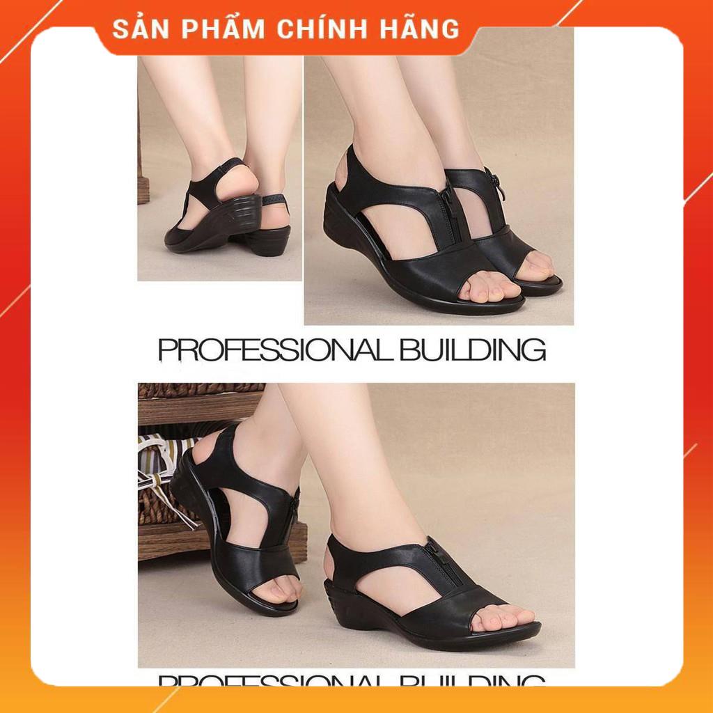 sandal cao gót da nữ  FREESHIP da mềm cho bà cho mẹ