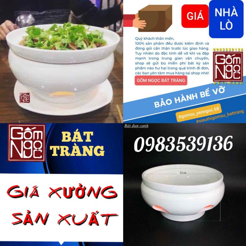 BẾP HÂM NÓNG ĐỒ ĂN, BÁT ĐĨA, GỐM SỨ BÁT TRÀNG