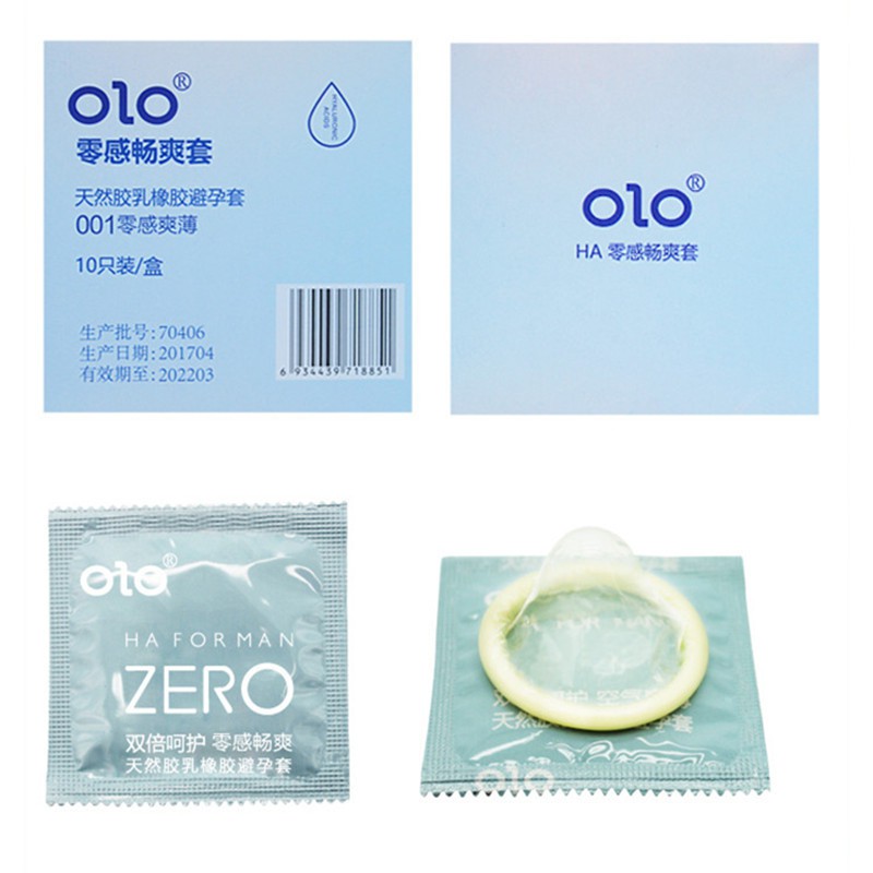 BCS Bao Cao Su Zero 001 Mềm Mỏng - Bao Cao Su Zero HA FOR MAN OLO 001 1 BCS
