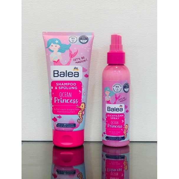 XỊT DƯỠNG TÓC CHỐNG RỐI - Balea Princess cho bé Gái