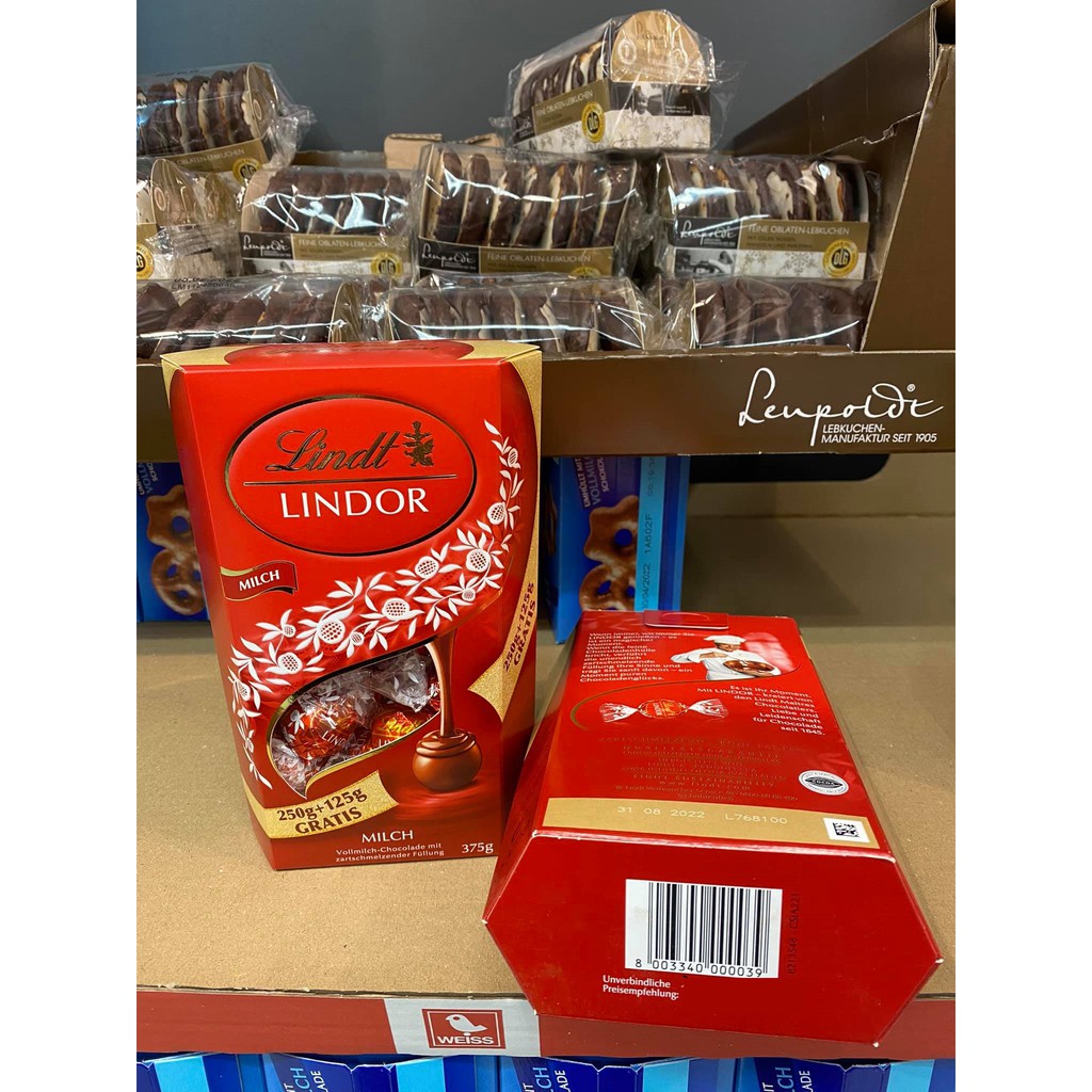 CHOCOLATE LINDT LINDOR 🇩🇪 - ĐỨC -200g
