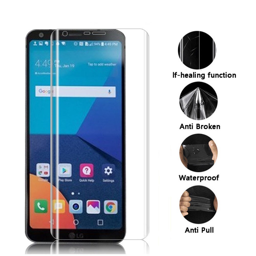 Miếng dán nano trong suốt bảo vệ toàn diện cho màn hình LG G2 G3 G4 G5 G6 G7 G8 V10 V20 V30 V40 V50 K4 K10 K8