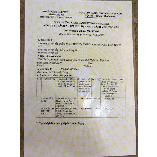 Bột Ngũ cốc mầm đậu nành Long Liên 500gr | BigBuy360 - bigbuy360.vn