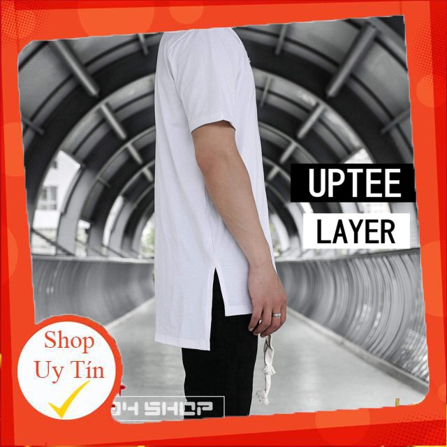 Áo Uptee layer trắng