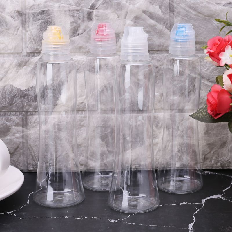Bình Đựng Nước Sốt Mật Ong 380g Có Thể Tái Sử Dụng Tiện Lợi
