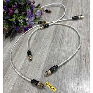 Dây tín hiệu RCA coaxial - 75Ω coaxial - Teflon Đồng mạ bạc