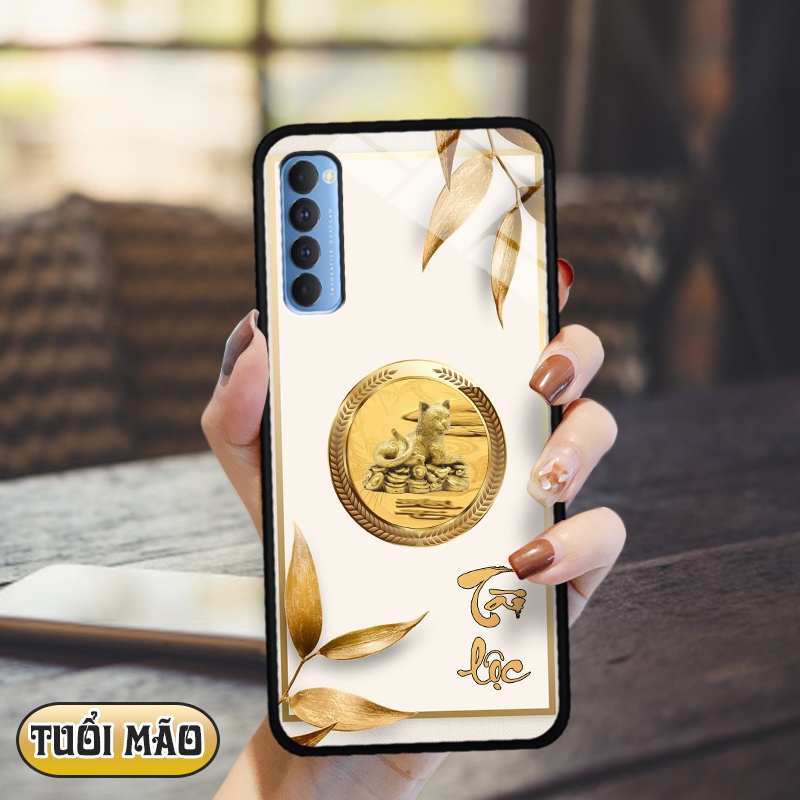 Ốp kính 3D 12 con giáp OPPO RENO 4 PRO
