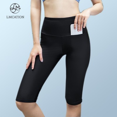 (Tặng kèm quà) Quần Lửng Thể Thao Đa Năng LMcation - Đen
