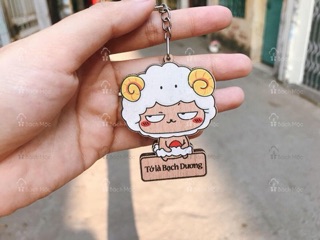 Combo 100 móc khoá cung hoàng đạo