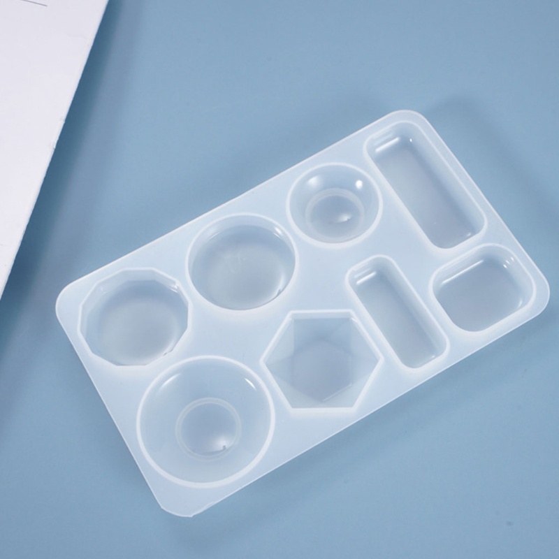 Khuôn Làm Bông Tai Epoxy Resin Pha Lê UV DIY