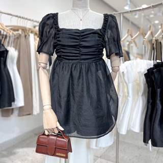 Quần short chất phi nút vàng , Peace House Clothing