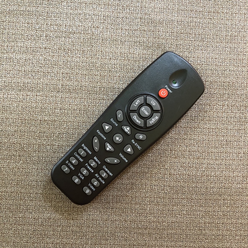 Điều khiển máy chiếu Optoma dễ dùng - điều khiển máy chiếu chính hãng - tặng kèm pin vào bảo hành 3 tháng