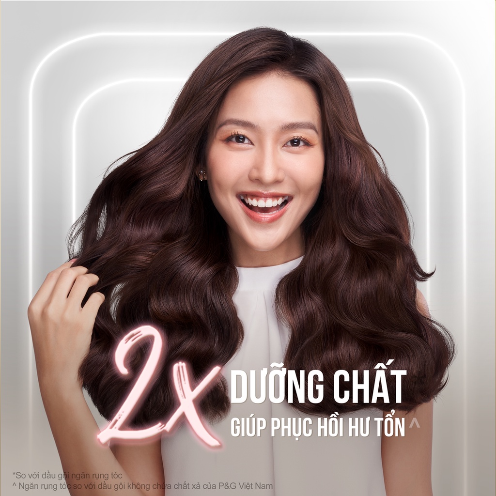 Dầu Xả PANTENE 3MM 3 Phút Diệu Kỳ Ngăn Rụng Tóc/Phục Hồi Hư Tổn/Suôn Mượt Óng Ả, Chai 480 ml