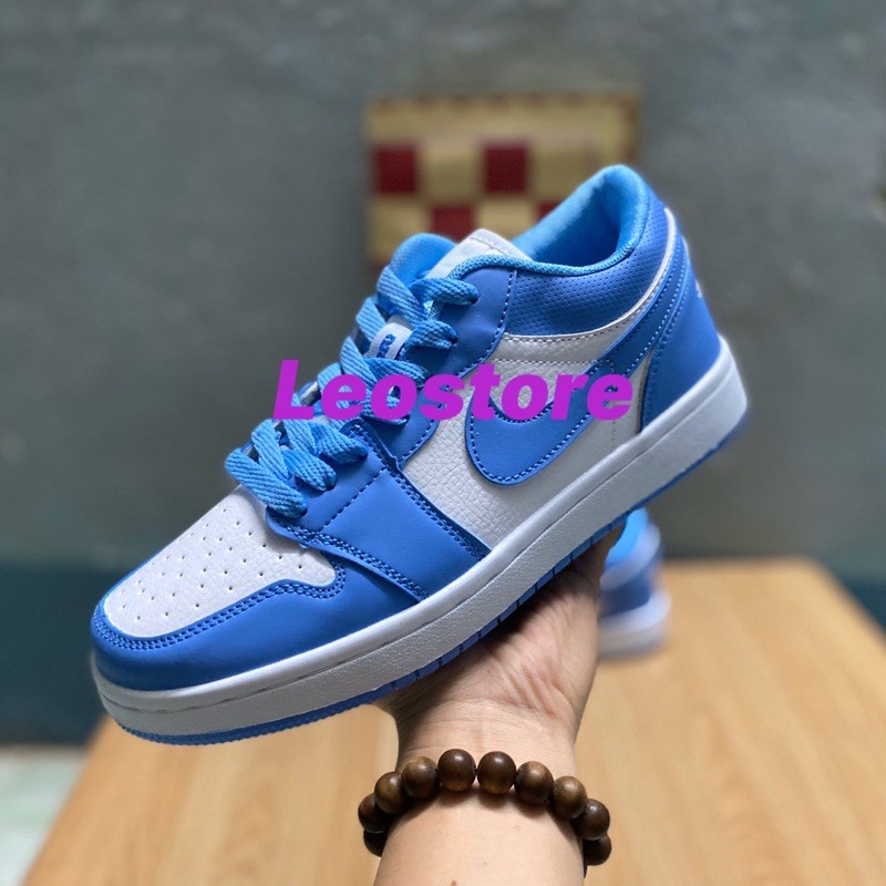 [fullbox] Giầy sneaker thể thao jordan xanh trắng nam