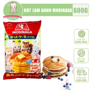 Bột làm bánh-Pancake Morinaga Nhật cho bé tiện lợi chế biến dễ dàng