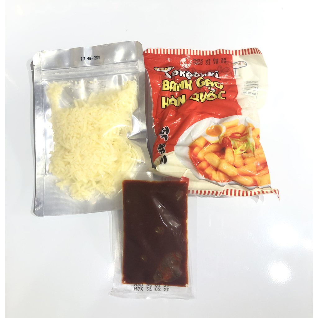 [Tokbokki.com] COMBO nấu TOKBOKKI phủ Phô Mai Pháp MOZZARELLA