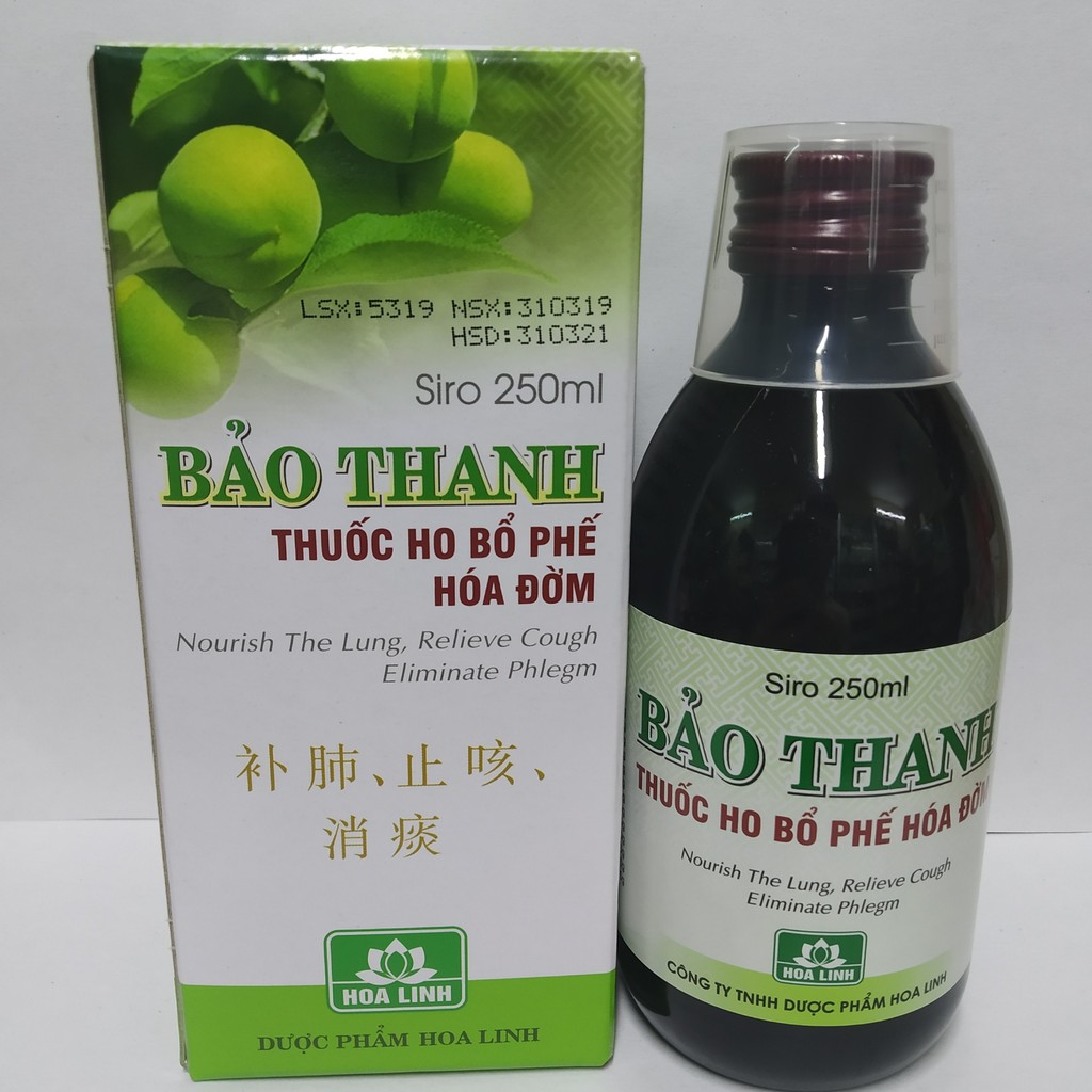 Siro ho Bảo Thanh