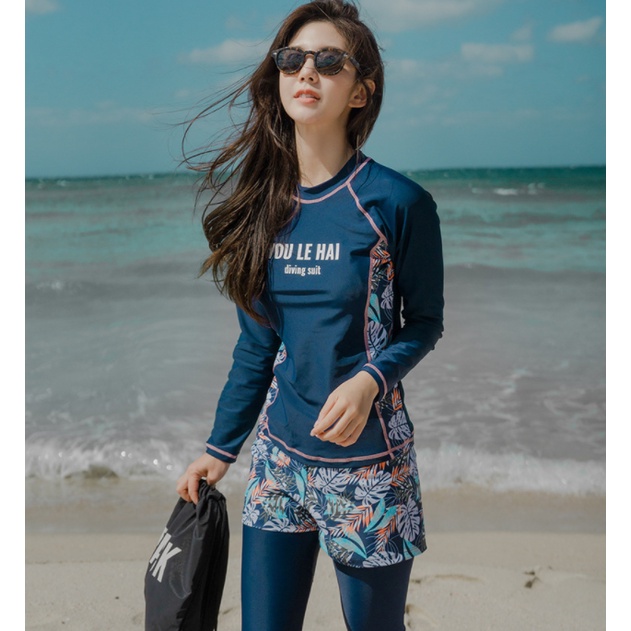 BikiniStoreVN:: Đồ bơi tay dài quần đùi quần dài S43