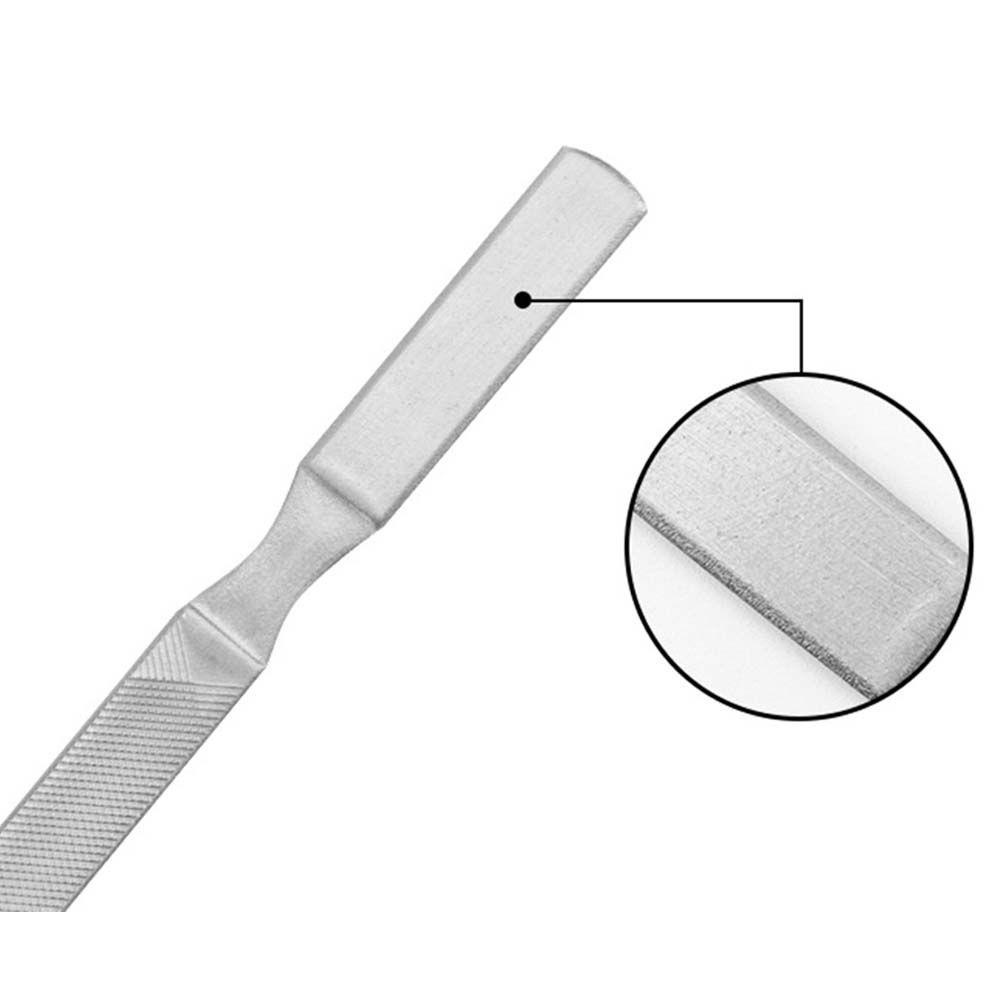 QQMALL Dụng Cụ Dũa Móng Tay Hai Mặt Chống Trượt Siêu Bền