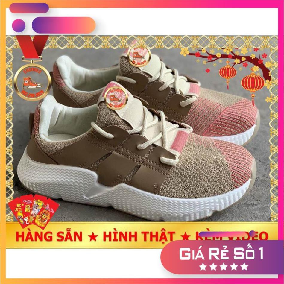 Xả sale lớn nhất 12-12 ⚡SALE⚡ Giày Prophere màu Đen trắng sọc cam Nữ khuyến mãi ¹ new L ` * ' ~