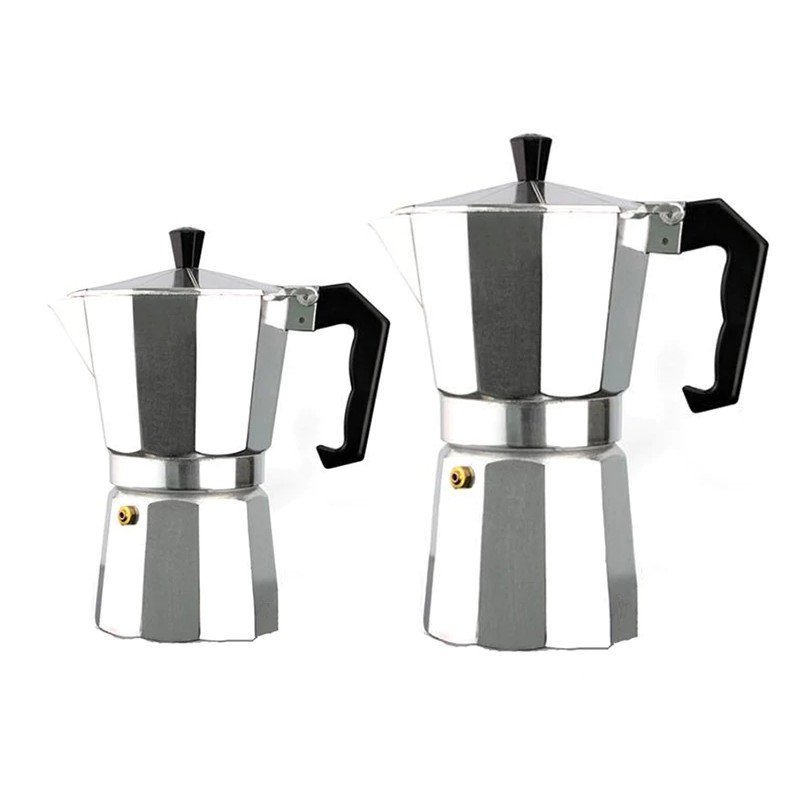 Bình Pha Cafe Kiểu Ý Bialetti Moka Express Italy - Ấm Pha Coffee 6 Cup 300ML - Có Ảnh Thật ( Video )