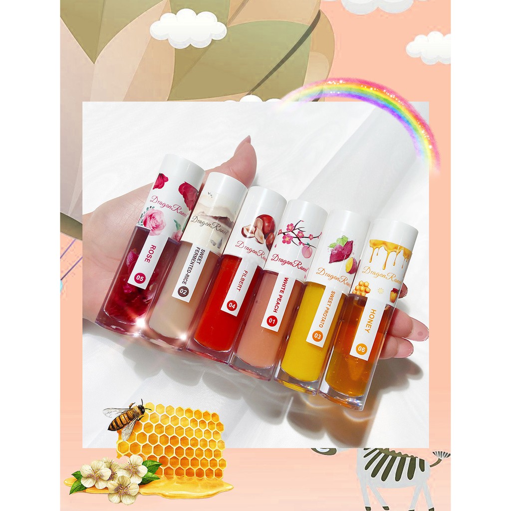 [Hàng mới về] Dầu Dưỡng Môi Chiết Xuất Hoa Hồng Dưỡng Ẩm Cải Thiện Tình Trạng Môi Khô | BigBuy360 - bigbuy360.vn