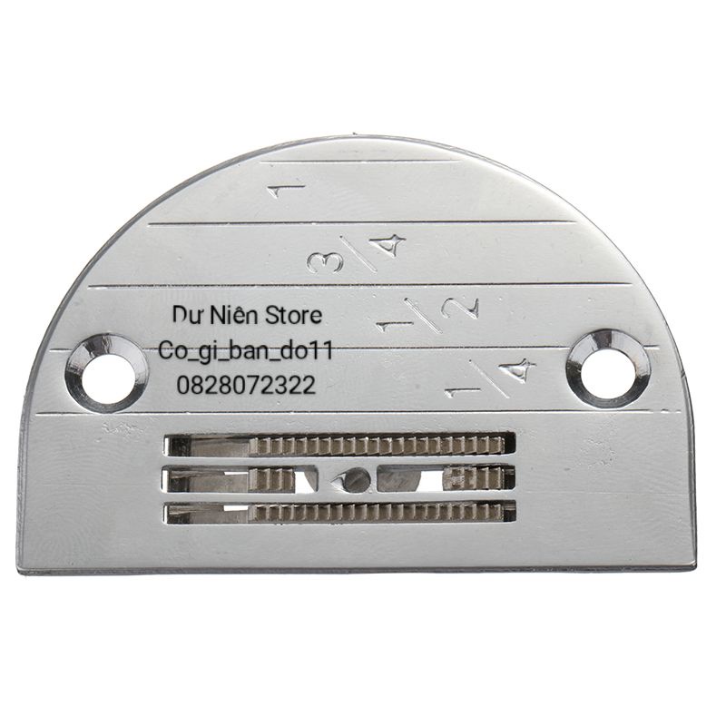 Bộ Bàn Lừa (Răng Cưa) &amp; Mặt Nguyệt Máy May Công Nghiệp 1 Kim 3 Cầu, 4 Cầu.