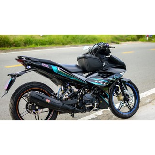 tem rời exciter 150 đen - decal huyentran