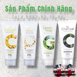Sữa rửa mặt isk collagen 100ml - hàn quốc chính hãng