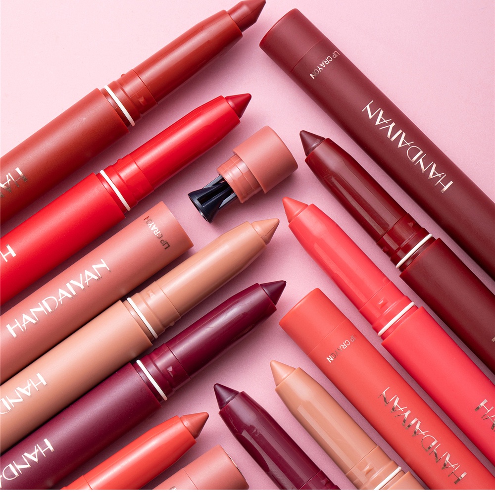 Set 1 Son Môi 2 Trong 1 Chống Nước Không Dính Cốc Tiện Dụng