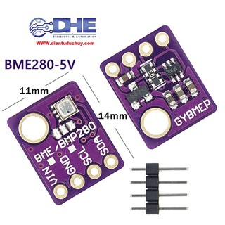 GY-BME280 - 5V CẢM BIẾN NHIỆT ĐỘ ĐỘ ẨM VÀ ÁP SUẤT KHÍ QUYỂN, HÀNG ĐƯỢC TEST, YÊN TÂM SỬ DỤNG