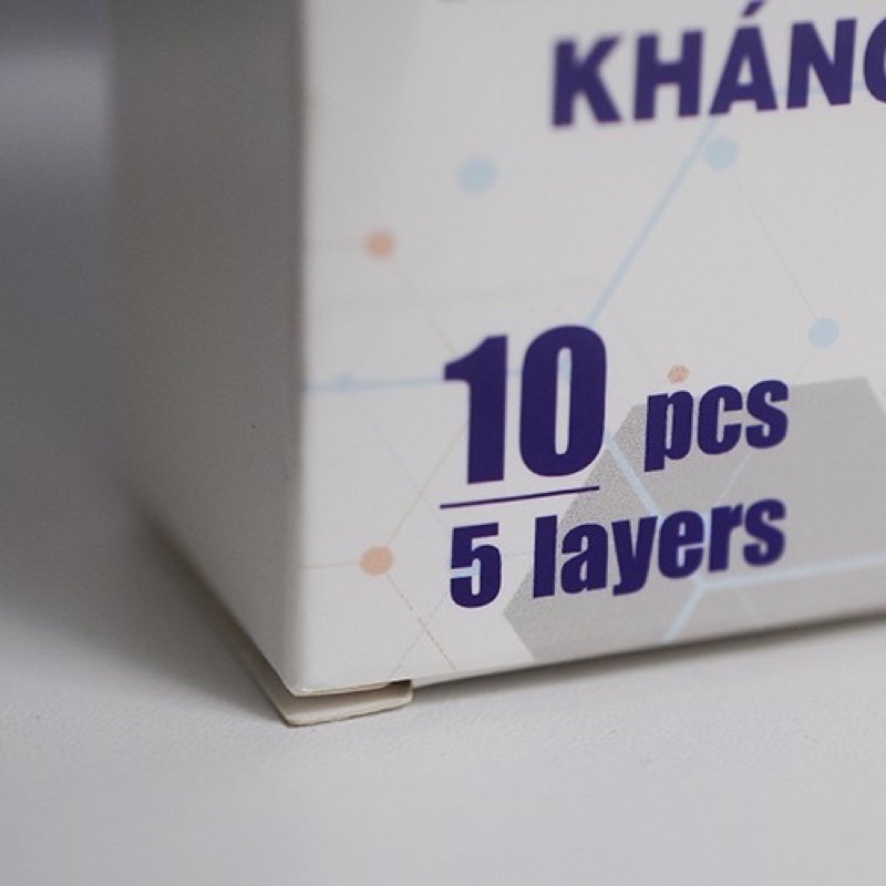 [Hộp 10 cái] Khẩu Trang N95 5 Lớp Không Van USASEN 95 Lọc Bụi Siêu Mịn, Kháng Khuẩn