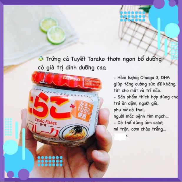 Trứng cá tuyết Tarako Flakes