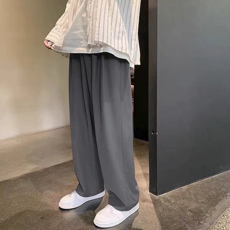 Quần ống rộng Thời Trang Xu Hướng Hàn Quốc Cho Nam