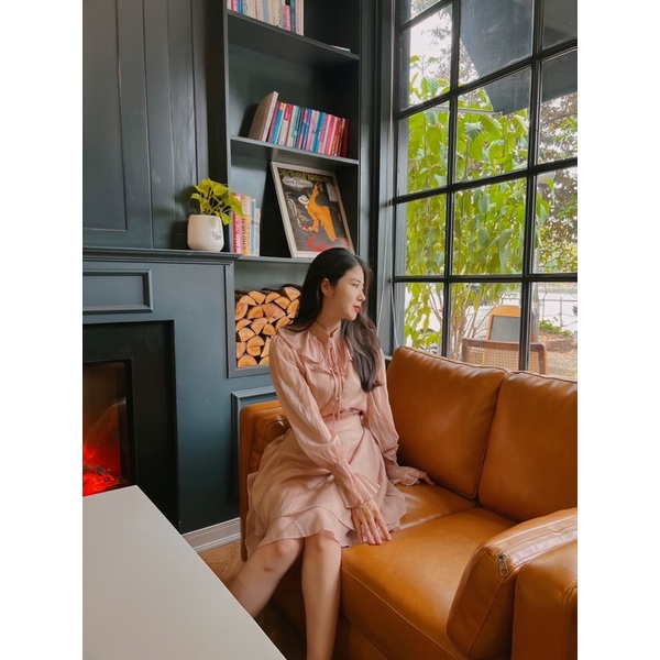 Set áo tơ và chân váy - Helen Set