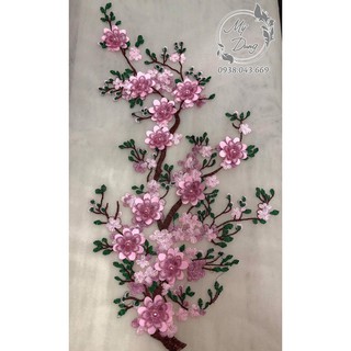 [Đủ màu] Combo 2 Bông Hoa Mai Đào khổ lớn (nhiều màu lựa chọn) - MS 8082