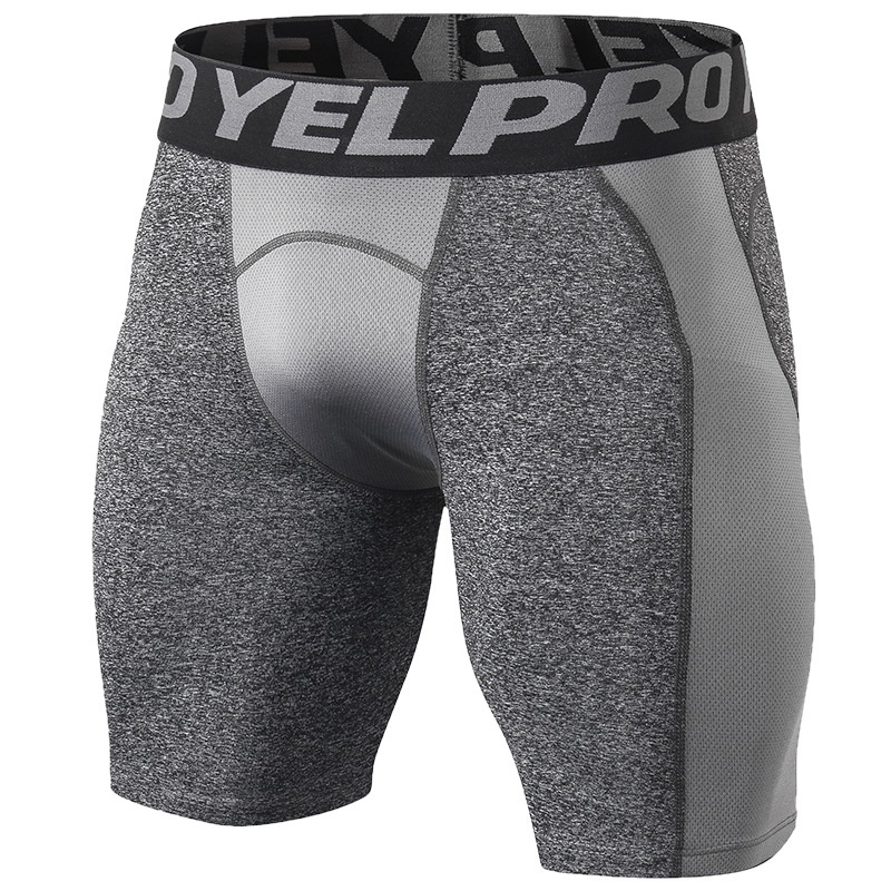 Queshark Quần Short Nén Nhanh Khô Chuyên Dụng Cho Nam Chạy Bộ Thể Thao