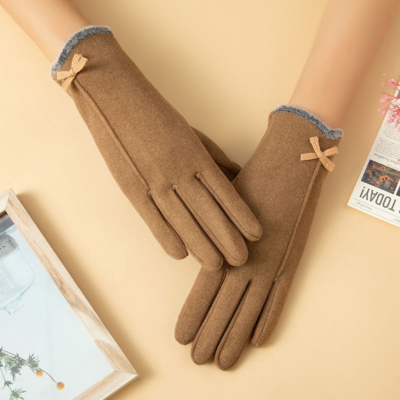 Găng Tay Giữ Ấm Thời Trang Hàn Quốc Cho Nữ