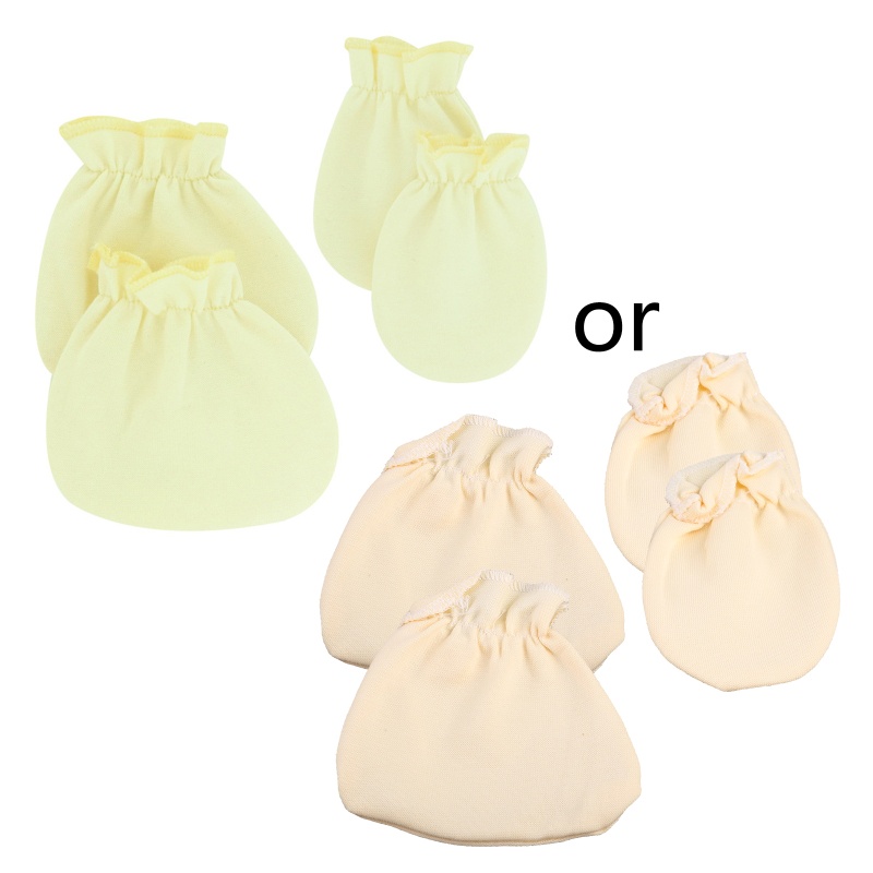 Vớ Cotton Mềm Mại Bảo Vệ Tay Chân Cho Bé 0-12 Tháng Tuổi