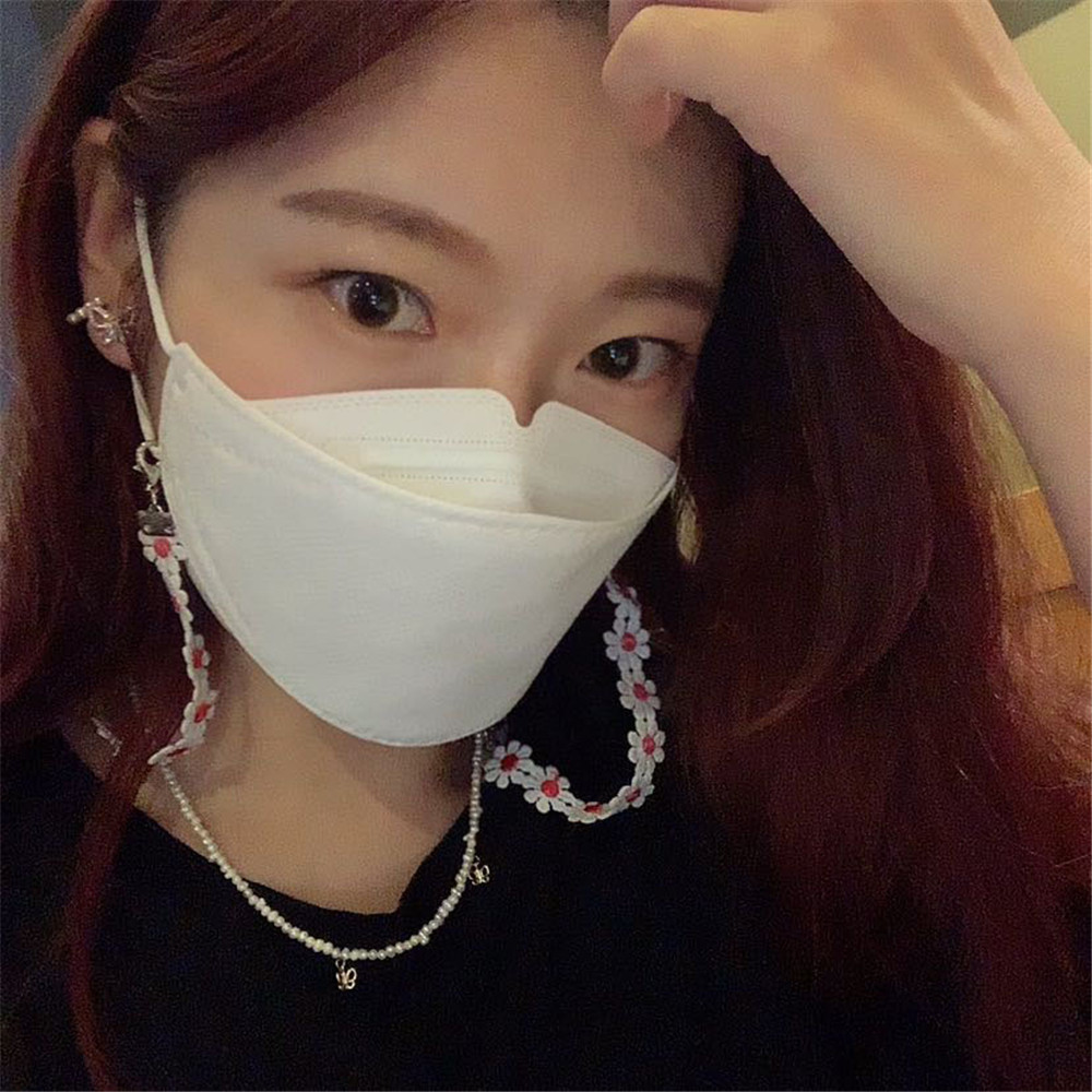 Dây Đeo Kính Chống Thất Lạc In Hình Hoa Cúc Dễ Thương Dành Cho Nữ