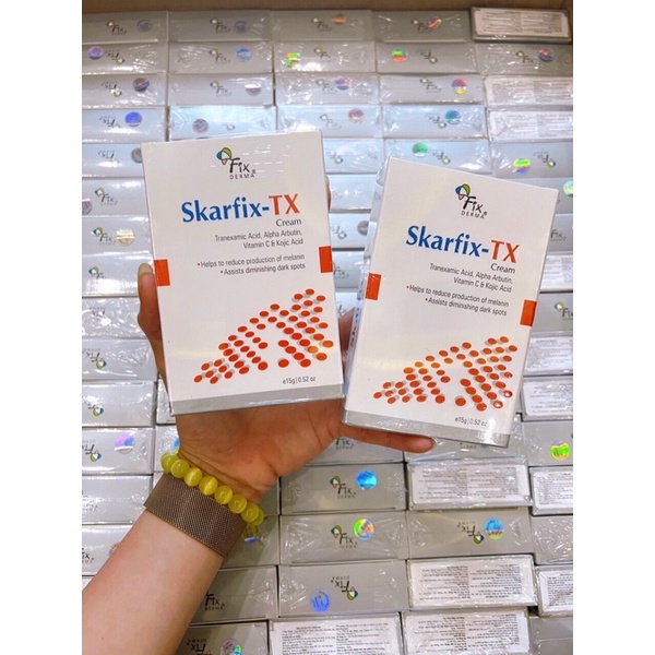 Kem Skarfix-Tx Mờ Nám, Giảm Thâm 15g Kem dưỡng da skafix chính hãng 15g