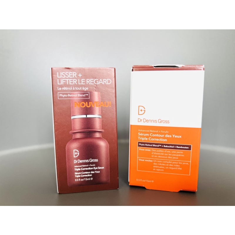 Kem dưỡng mắt Dr. Dennis Gross Ferulic + Retinol Triple Correction Eye Serum