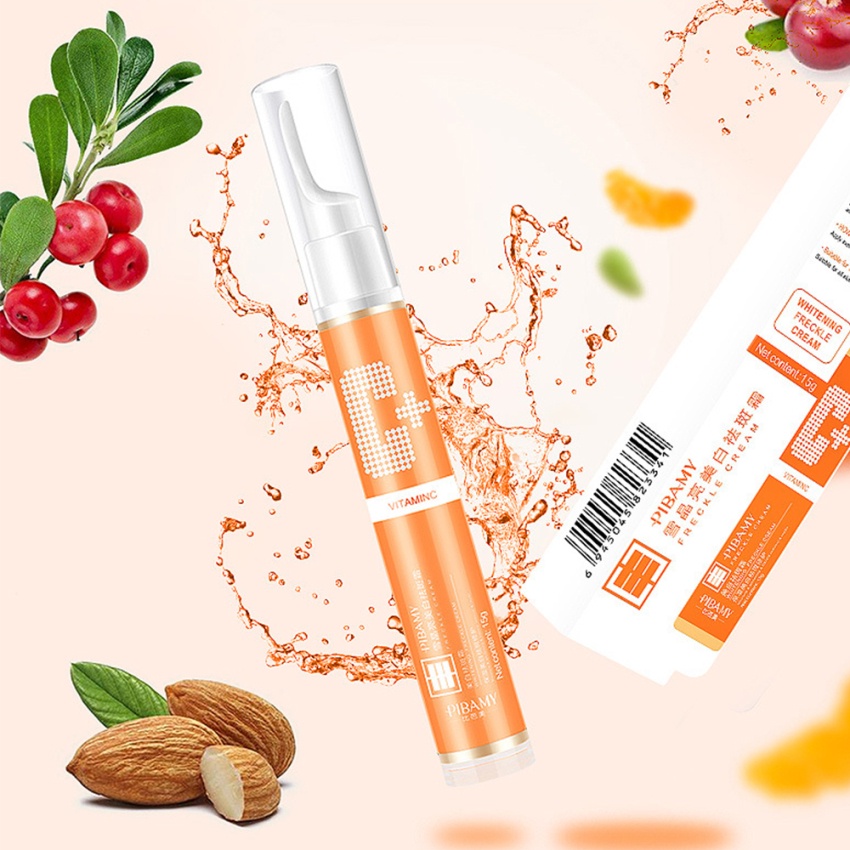 Gel Vitamin C 15ML Loại Bỏ Tàn Nhang Làm Trắng Da Chống Tàn Nhang Hiệu Quả