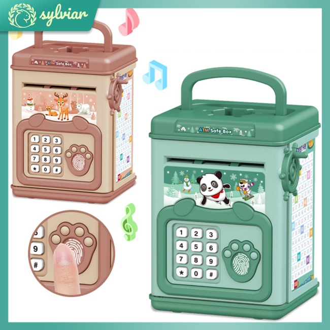 Hộp Âm Nhạc Mini Tiết Kiệm Tiền Kiểu Dáng Máy Atm Độc Đáo Cho Bé