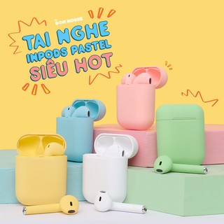 Tai Nghe Bluetooth Không Dây Nhét Tai Inpods i12 TWS Nhiều Màu Cá Tính