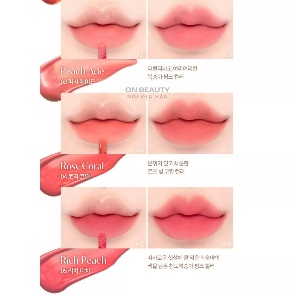 Son kem Dasique Water Blur Tint 3.2g bill Olive Young nội địa Hàn chính hãng